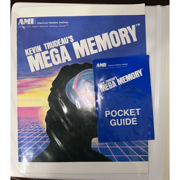 Kevin Trudeau's MEGA MEMORY Audio Book on CASSETTE with Pocket Guide, Workbook - Picture 3 of 8